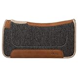 Weaver Leather Contoured Jute Wool Blend Felt Saddle Pad, 30