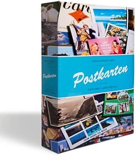 Leuchtturm 342620 Sammel-Album -Postkarten-Album für 200 Postkarten - 50 festeingebundene Hüllen