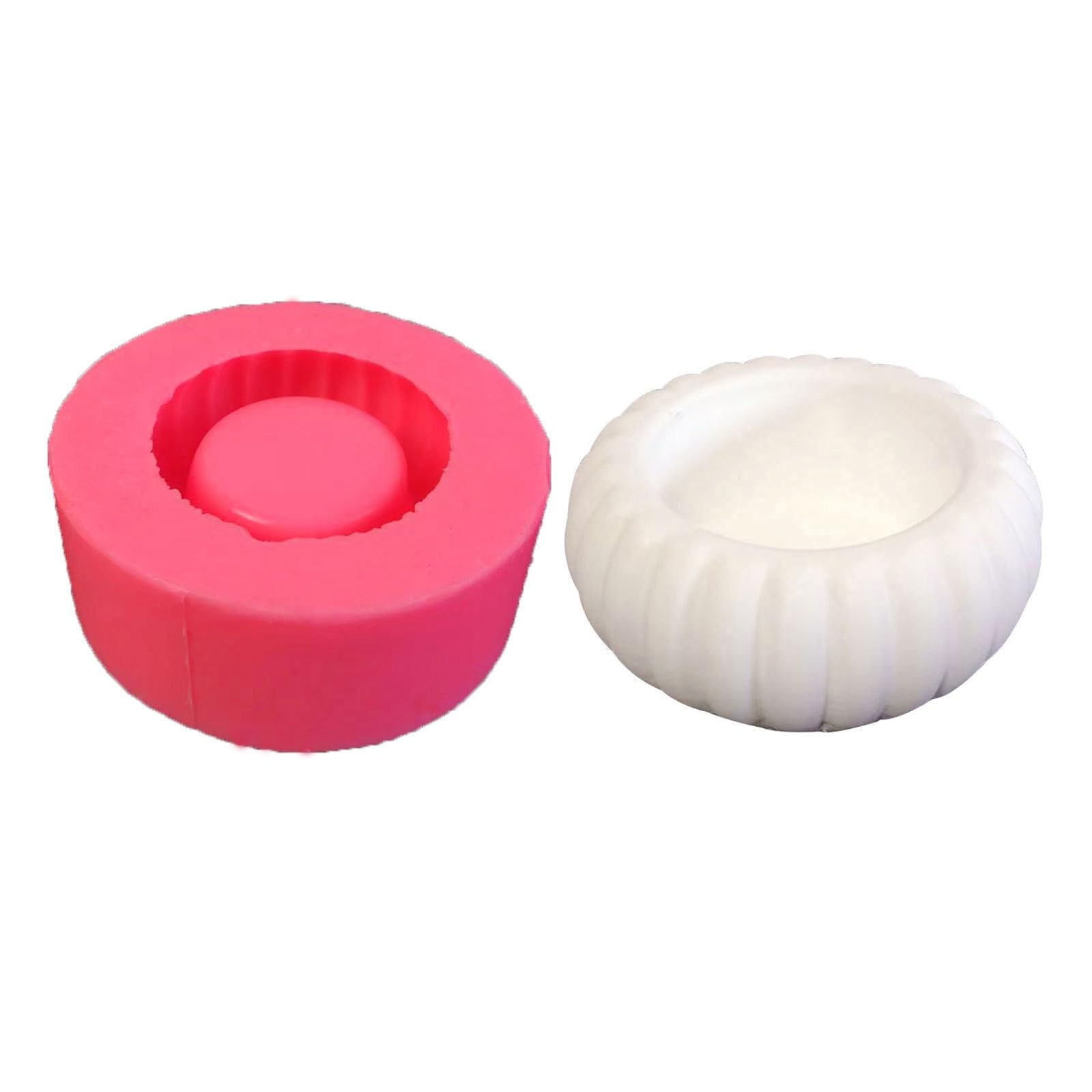 3D Kerzenständer Silikonform, Kerzensockelform, Kerzenhalter Herstellungsform, vielseitige Tischdekorationsformen, Silikonform für Zubehör