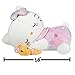 Jazwares Hello Kitty and Friends, Hello Kitty 18-inch Sleeping Plush with Bestie Accessory - Officially Licensed Sanrio Product from 6+