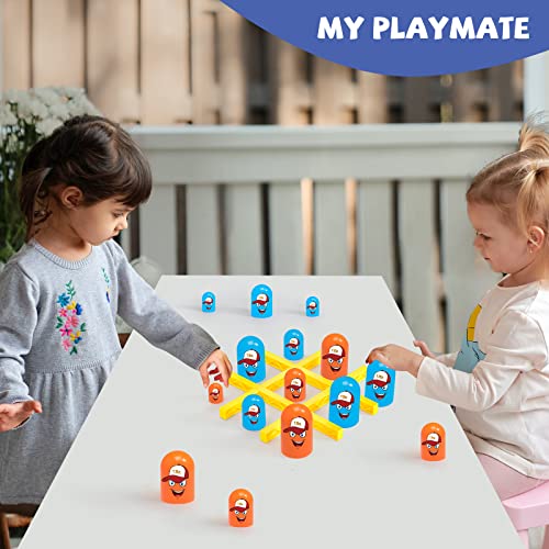 Juego de mesa Tic Tac Toe estratégico para familias miniatura 5
