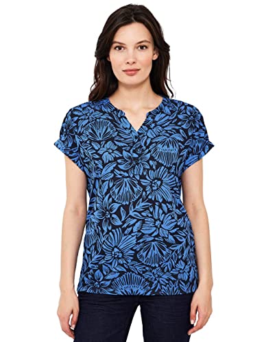 CECIL Damen B319633 Tunikashirt, Deep Blue, XL EU