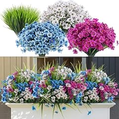 Dark Purple, Dark Blue, White With Grass