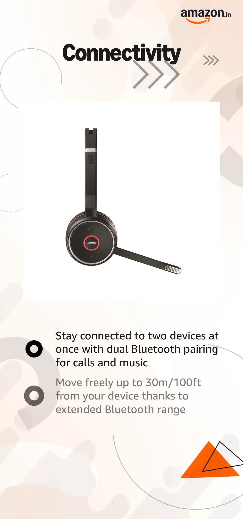 Jabra Evolve 75 Link 370 Uc Bluetooth Wireless Office On ear