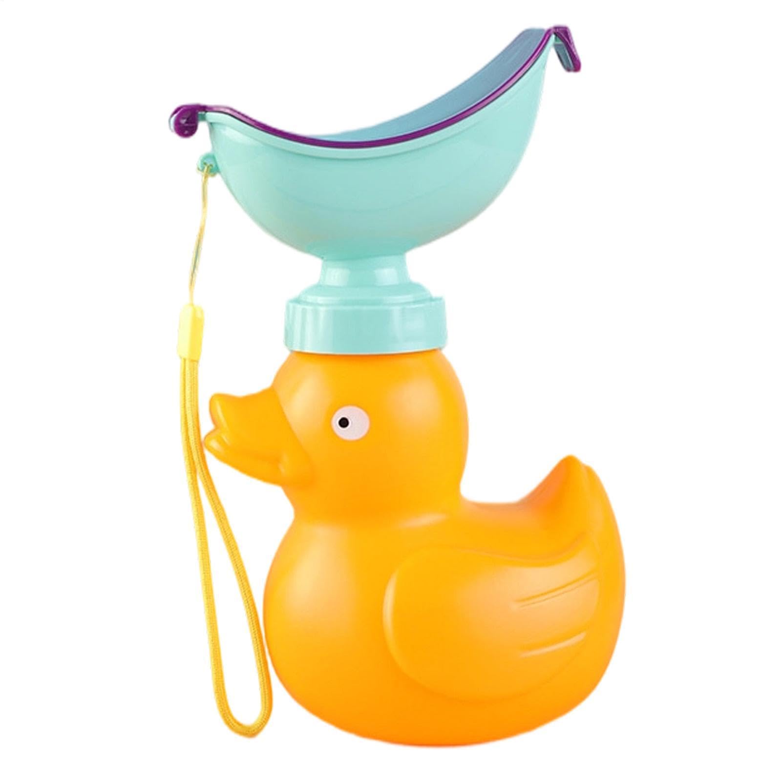 Reusable 600ml Silicone Female Urinal | Portable Animal-Shaped Toilet With Lid And Funnel | Allows Women To Pee Standing Up - For Car, Road Trip, Camping, Park