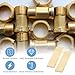 uxcell Brass Flat Bar Stock, 0.98