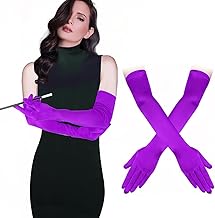 Women's Gloves, Long Gloves, Women's Evening Gloves, Opera Gloves, Elegant Women's Gloves, Evening Gloves for Weddings Masquerade Party, Halloween Carnival Costume