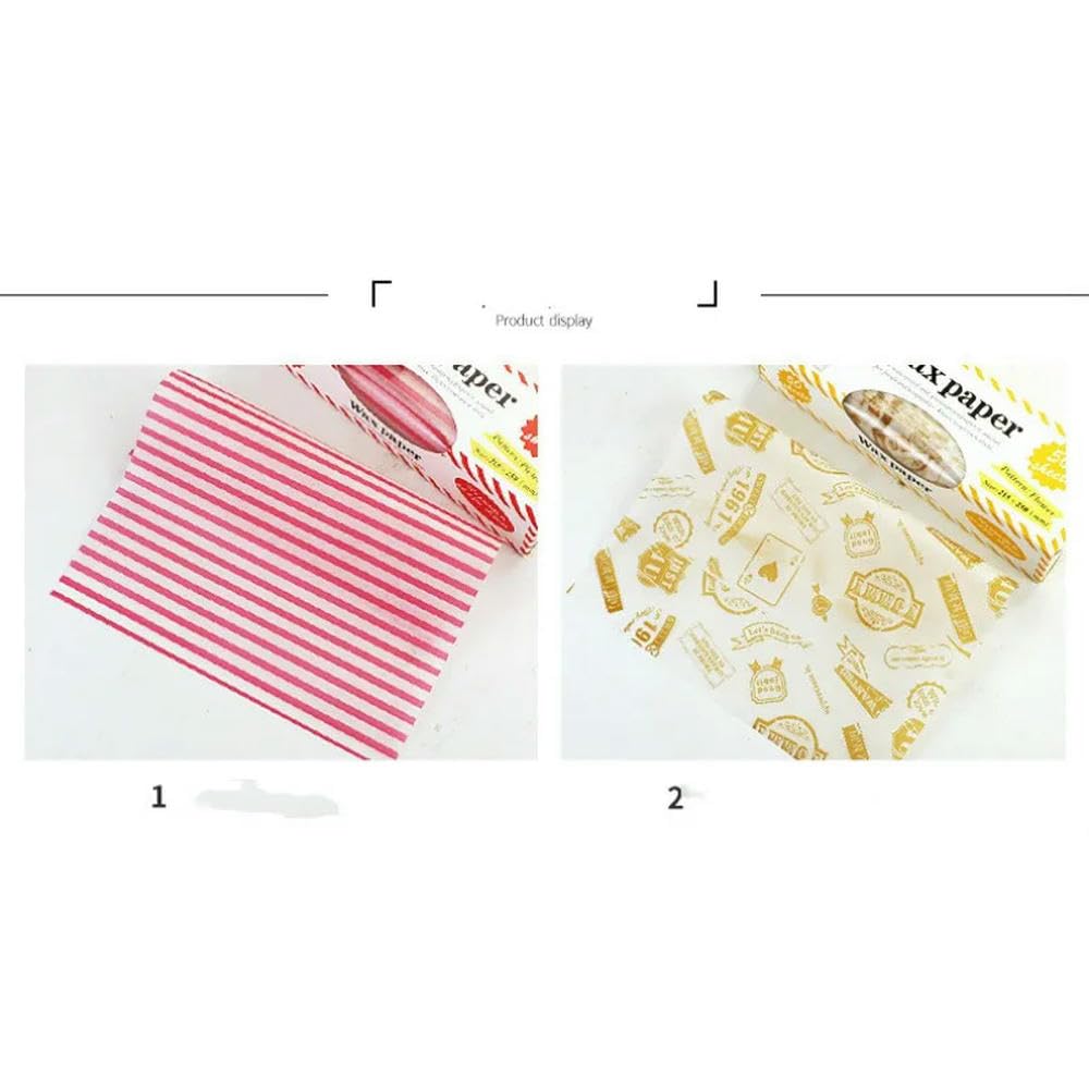 NYSDM 50 szt./partia papier woskowy papier spożywczy papier smarowy opakowania żywności owijanie chleba kanapki burger frytki papier olejowy narzędzia do pieczenia