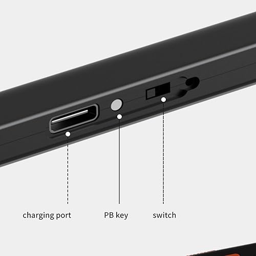 Miniatura 4 de Tangxi Ratón ergonómico de bolsillo con 2.4G inalámbrico y Bluetooth, DPI 80012001600 ajustable, giro de página para PC, portátil, computadora