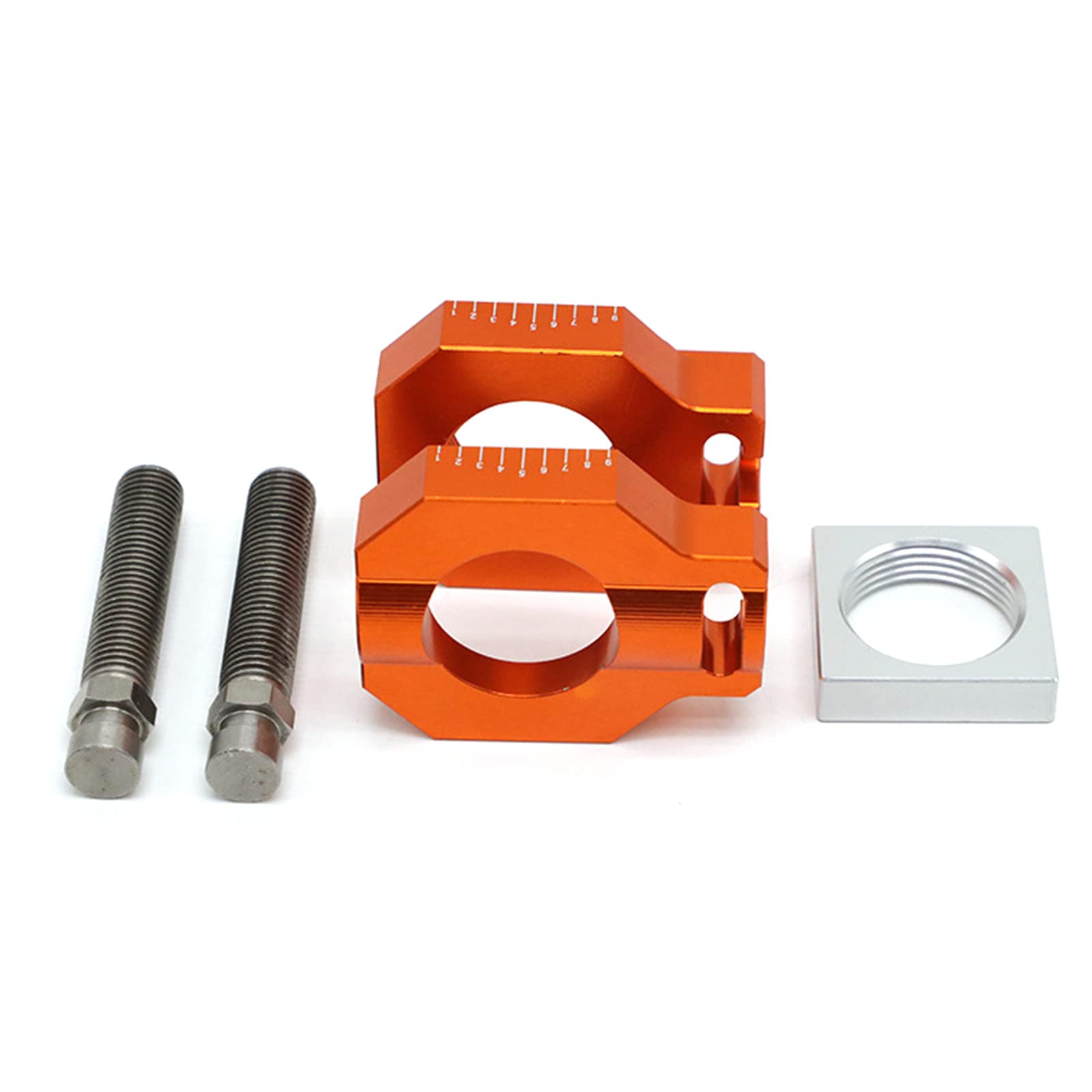 Ajusteur de chaîne de bloc amélioré pour moto - Installation facile pour 125-450SX/SXF/XCF - Outil de réglage de moto - Outil d'entretien de moto