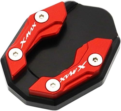 Para MT15 R15 V3 V4 XMAX300 XMAX125 XMAX 300 125 MT 15 motocicleta CNC ampliar la placa de soporte soporte soporte lateral trípode extendido (color