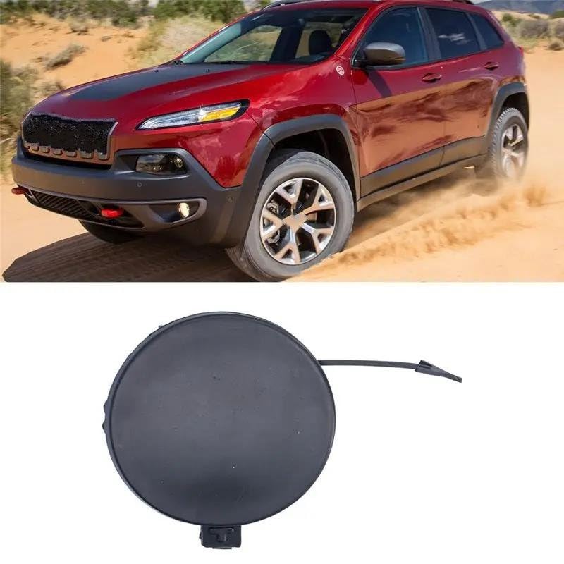 Cache-crochet remorquage Jeep Cherokee 2014-2018 idéal pour restaurer votre pare-chocs avant - 2