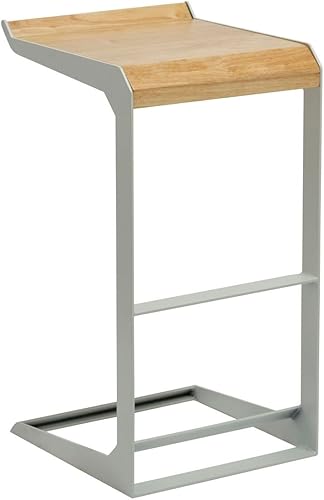 Miniatura 3 de Bromi Design Logan Barstool- Blanco