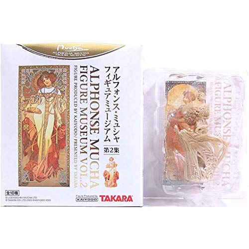 TAKARA アルフォンス・ミュシャ フィギュア ミュージアム 全10種 アルフォンス・ミュシャ フィギュアミュージアム 第1集、全10種