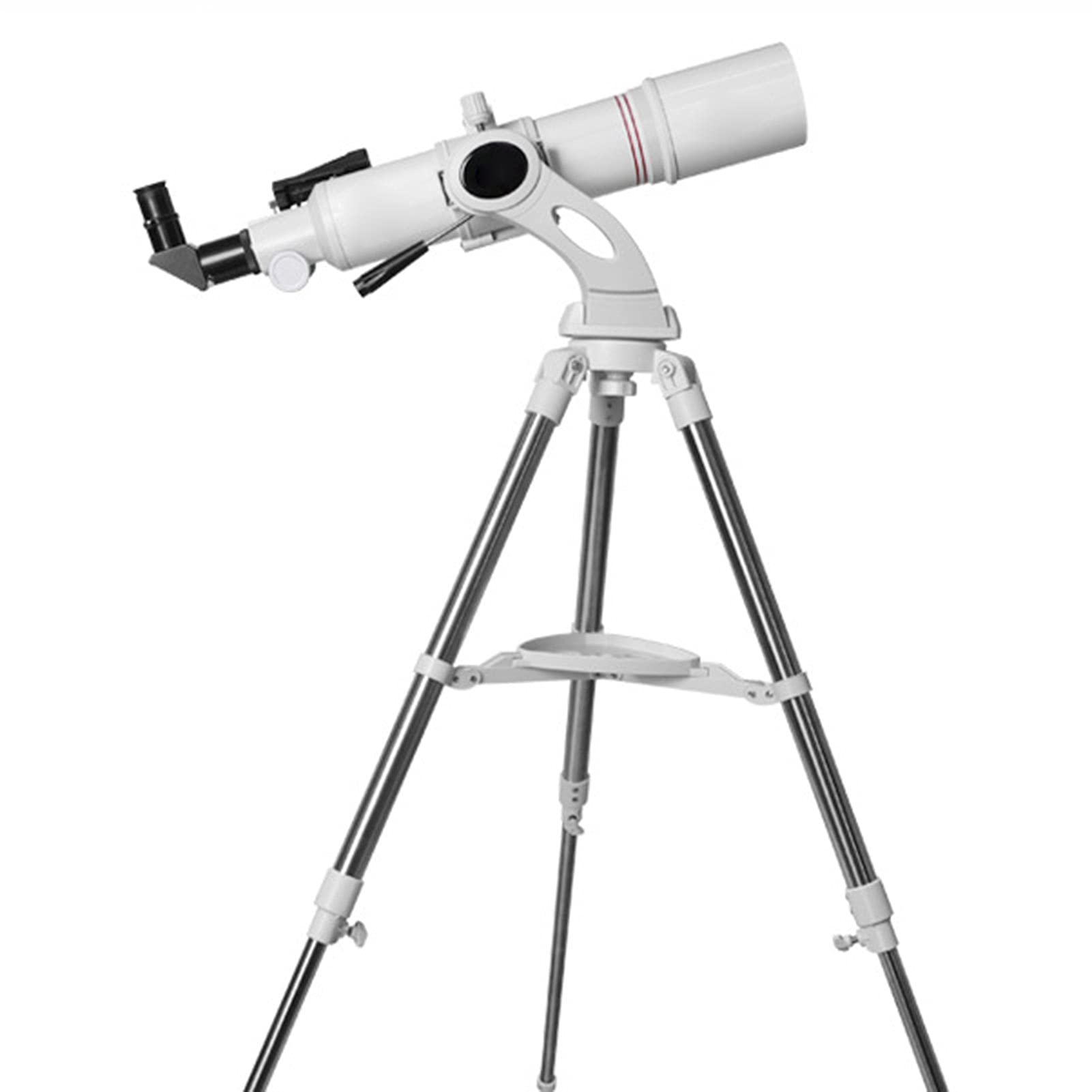 Teleskopy dla dzieci początkujących, 80 mm teleskop refrakcyjny astronomiczny ze statywem regulowanym, przenośny telesko