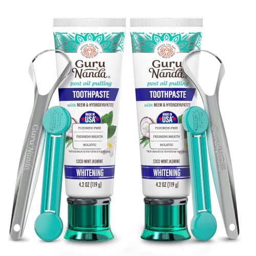 GuruNanda Hydroxyapatite Toothpaste with Neem