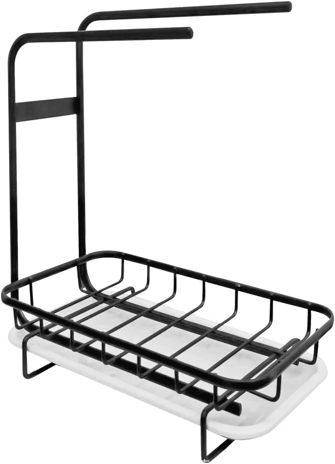 Rag Rack Kitchen Wall Hanging Rack Hand Sanitizer Sponge Drain Storage Dish Cloth Countertop Towel Rack