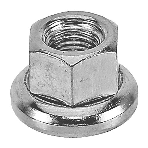 Novatec - Tuerca para buje de ferrocarril HR, Plata, Talla única