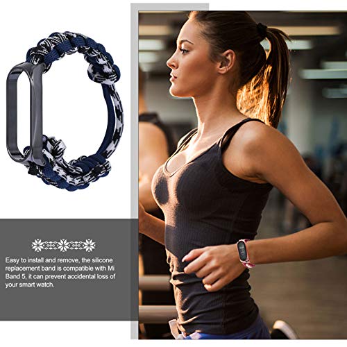 ULTECHNOVO Relógio Criativo Pulseira Pulseira de Liga de Zinco Compatível para Xiaomi 5