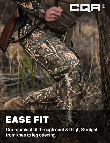 Image of CQR Men's Tactical Pants, Water Resistant Ripstop Cargo Pants, Lightweight EDC Work Hiking Pants, Outdoor Apparel