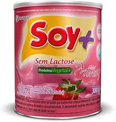 SUPRA SOY Alimento Em Pó Soy+ Morango - 300G