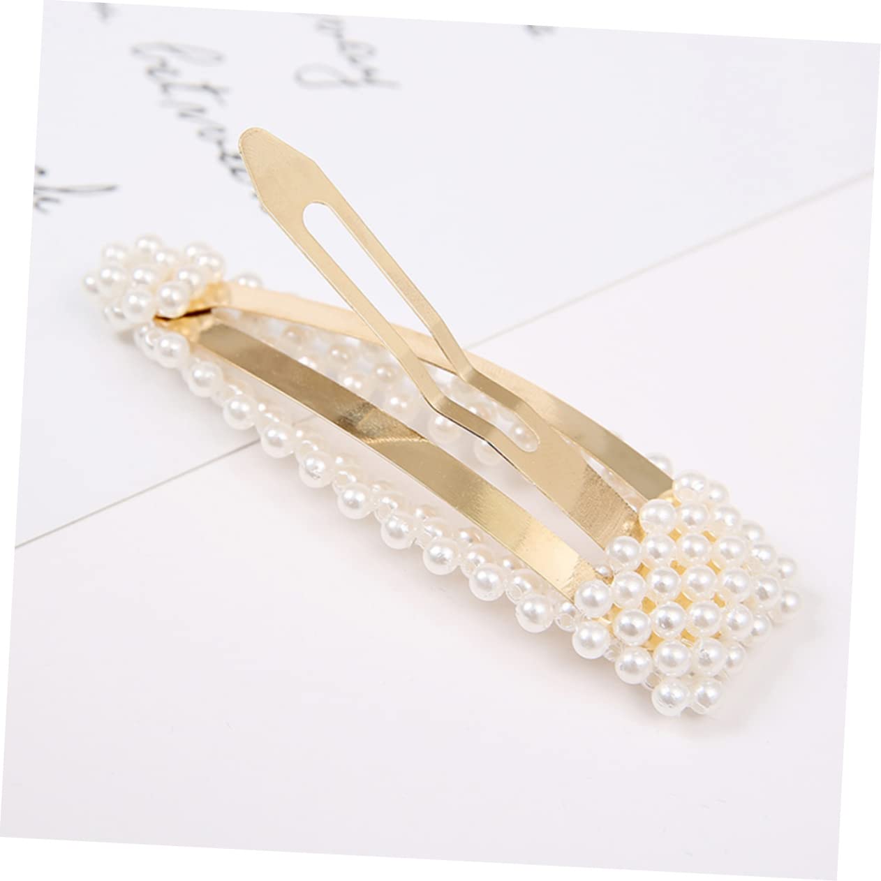 minkissy 20pezzi Fermagli Per Con Perle Eleganti Clip Decorative Per Donna e Ragazza Per Cerimonie e Uso Quotidiano Design Semplice e Confortevole