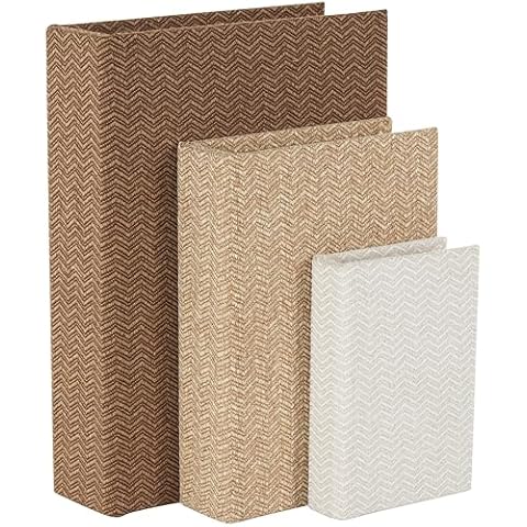 Deco 79 Fabric Decorative Box Set Cover