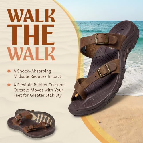 Image of Skechers Women's Reggae-carribean - Double Buckle Toe Thong Slide