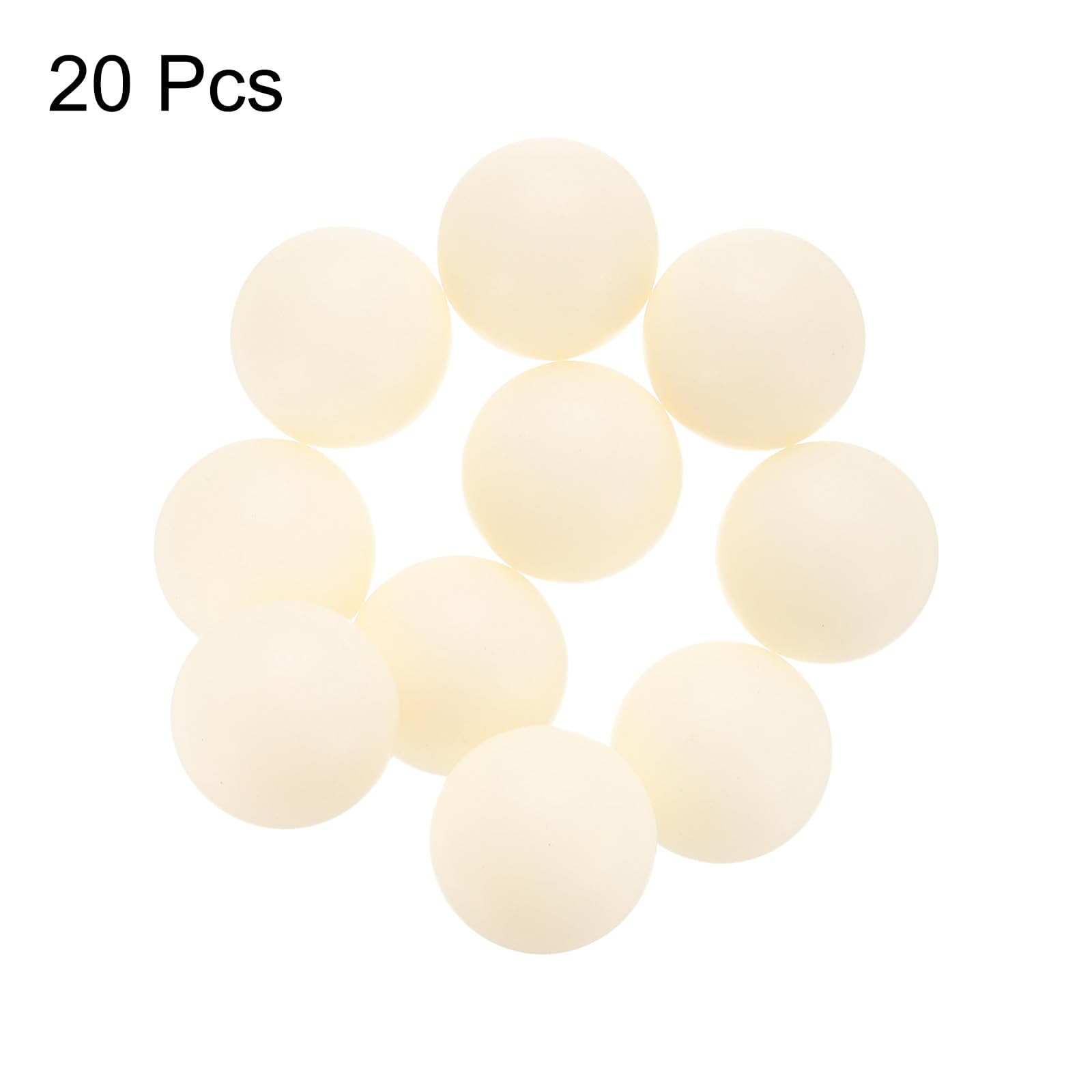 QUARKZMAN Sfere in Plastica Solido Nylon 1" 25.4mm Mini Sfere di Precisione 20pz