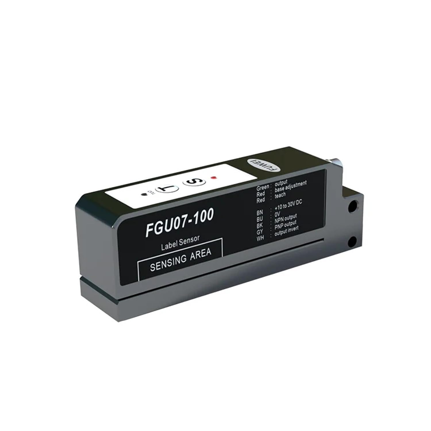 FGU07-100 Slot Type Transparent Label Detection Labeling Machine Special Electric Eye Label Sensor