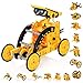 KIDWILL Juego de robot solar 14 en 1 Stem de juguete, juego de construcción electrónica, con ciencia solar, juguete de experimentos para niños a partir de 10 años (0range)