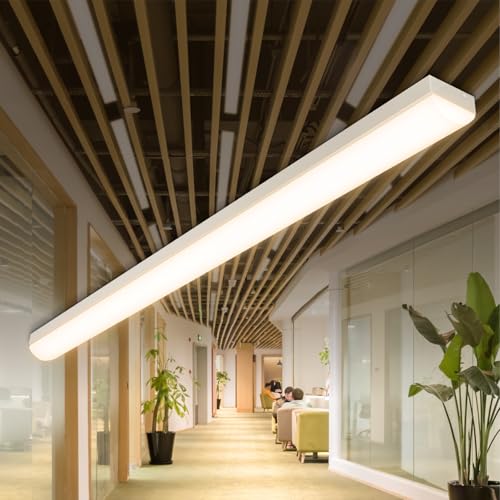 【COMFORT ZONE】 ベースライト LED 蛍光灯 32W 昼白色 5000k トラフ型 ベース照明器具 薄型 一体型 照明 取付簡単 天井直付型 シーリングライト 省エネ 長寿命 会議室 倉庫 工場 事務所 病院 学校 家庭 店舗照明 LED蛍光