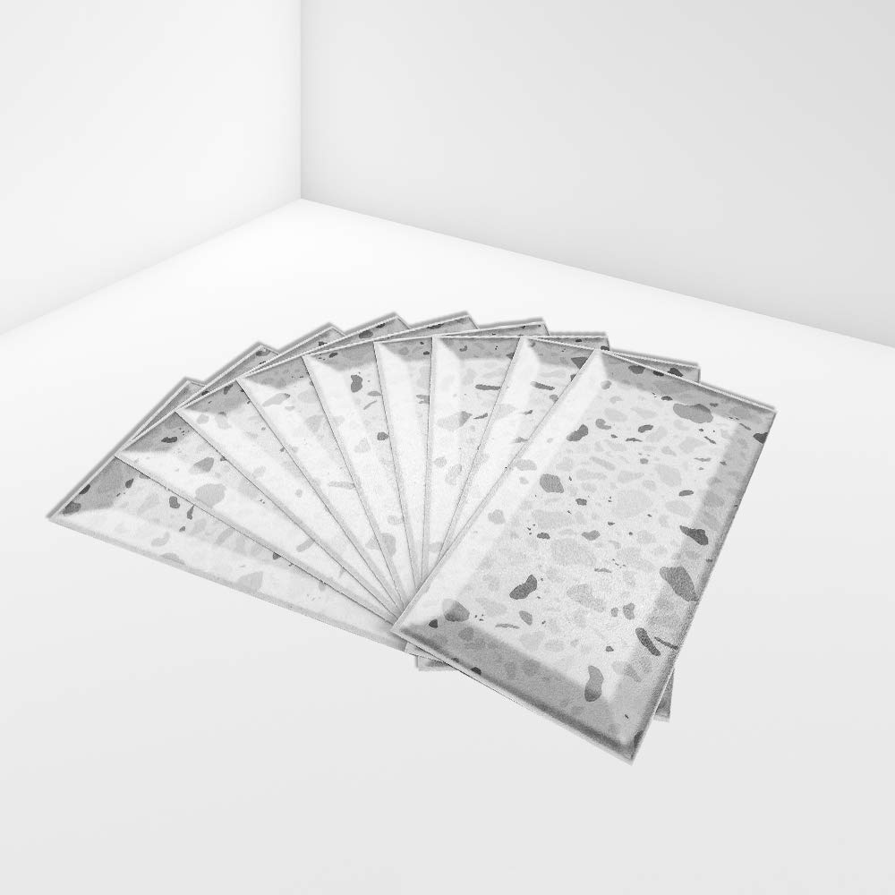 Adesivo per piastrelle da parete effetto marmo, per decorazione della casa, Peel & Stick, adesivi per piastrelle per soggiorno, cucina, bagno, 54 pezzi