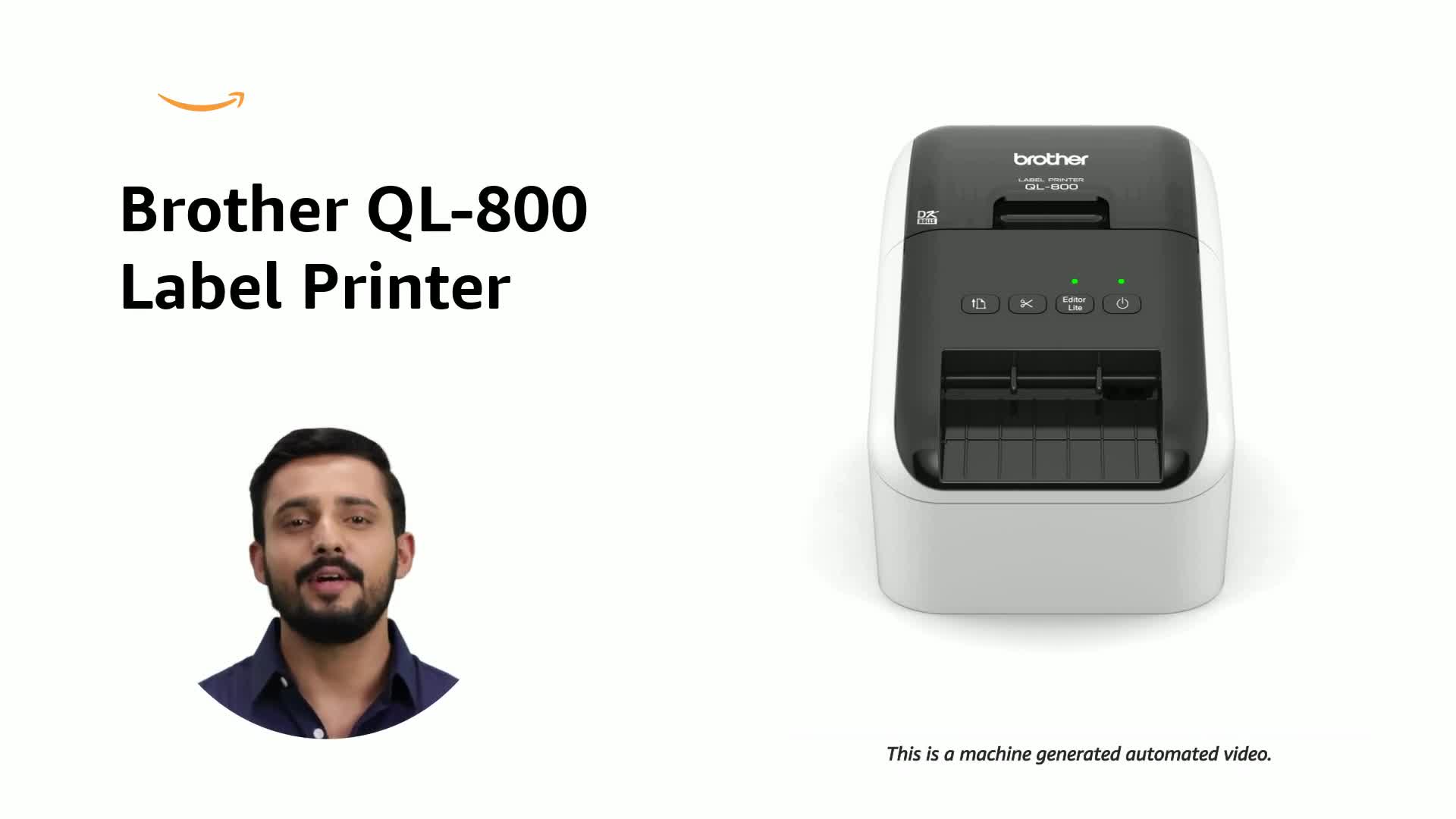 Brother QL-800 Professional Label Printer – High-Speed USB Thermal