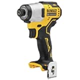 XTREME 12V MAX* Impact Driver, Cordless, 1/4-Inch, Tool Only (DCF801B)