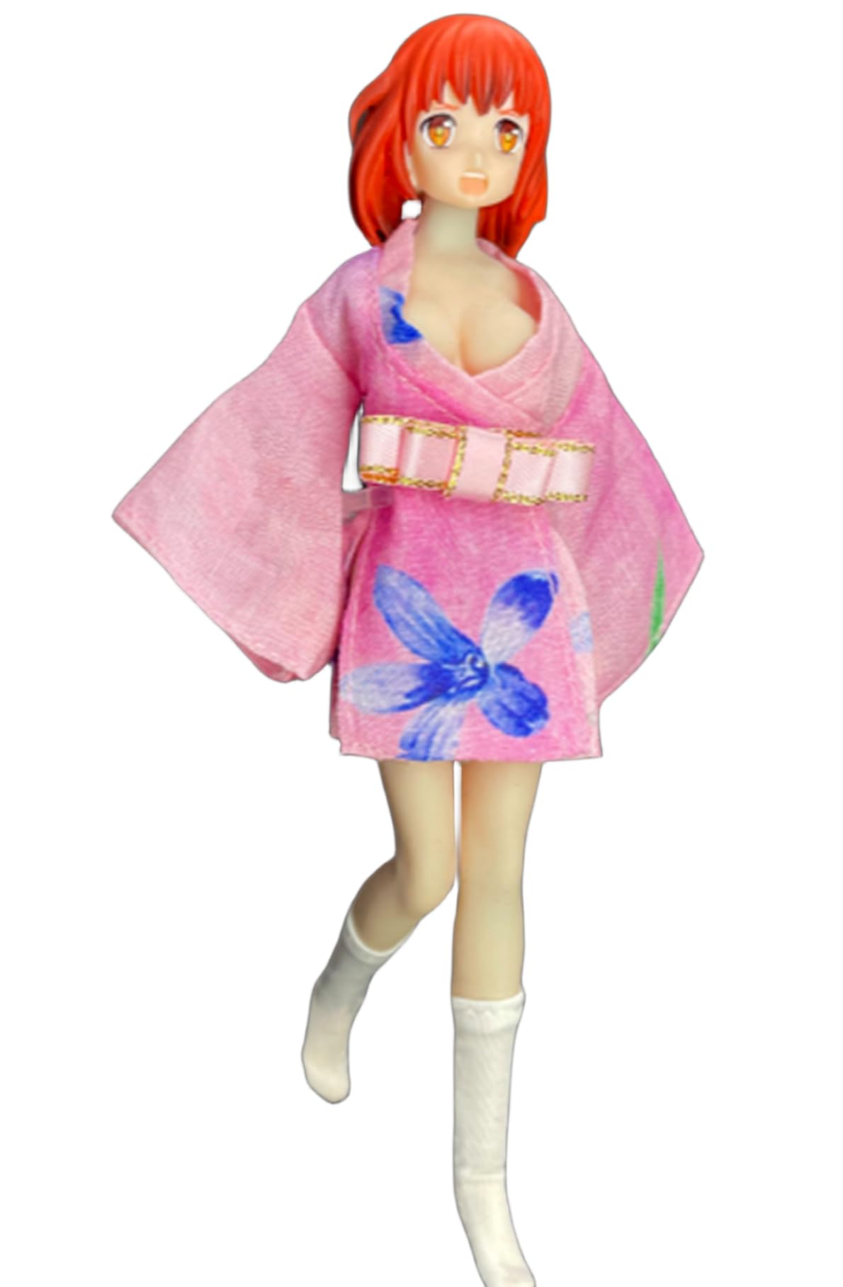 着物風フィギュア ピンク Amazon.co.jp: HiPlay 1/12 着物 和服 服装セット 日常 可動