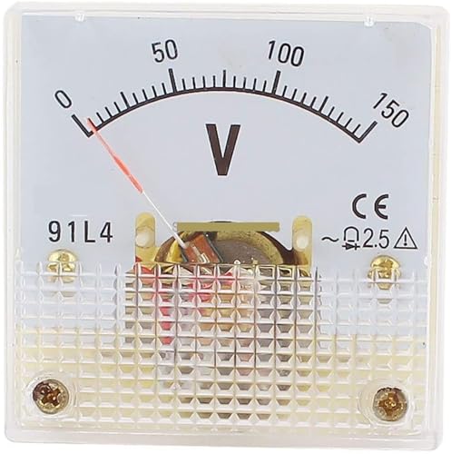 Voltmètre CA 91L4 à aiguille 0-450V pour mesure tension alternative