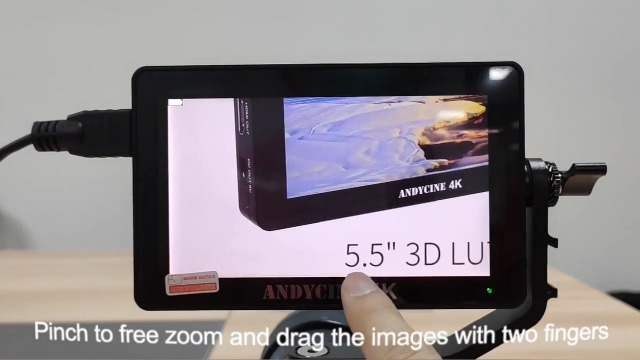 ANDYCINE A6 Plus V2 5.5 inch Touch IPS 1920X1080 4K HDMI Camera