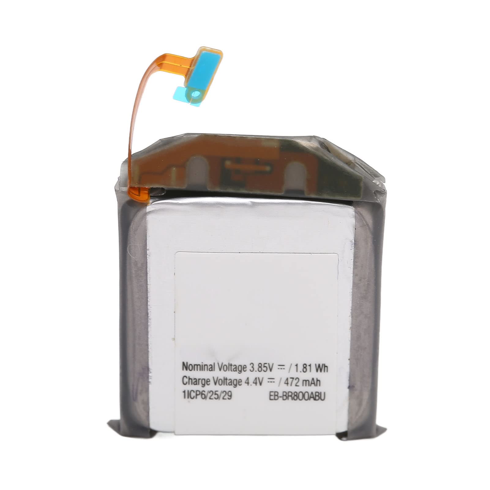 Ausla Batteria di Ricambio per Orologio 3,85 V Agli Ioni di Litio EB BR800ABU 472 MAh per 46 Mm SM R800 SM R805 con Protezione Microchip per Utenti di Smartwatch