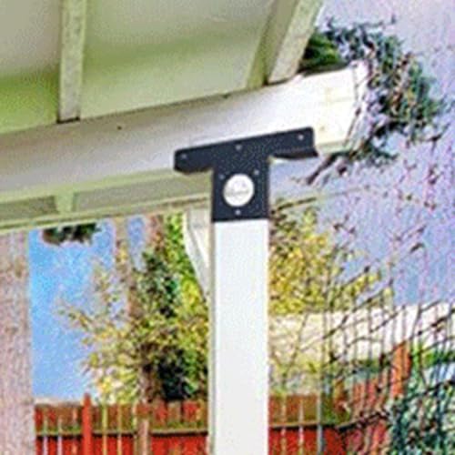 Soporte de Pérgola de Acero Inoxidable con Acabado Negro Resistente 7