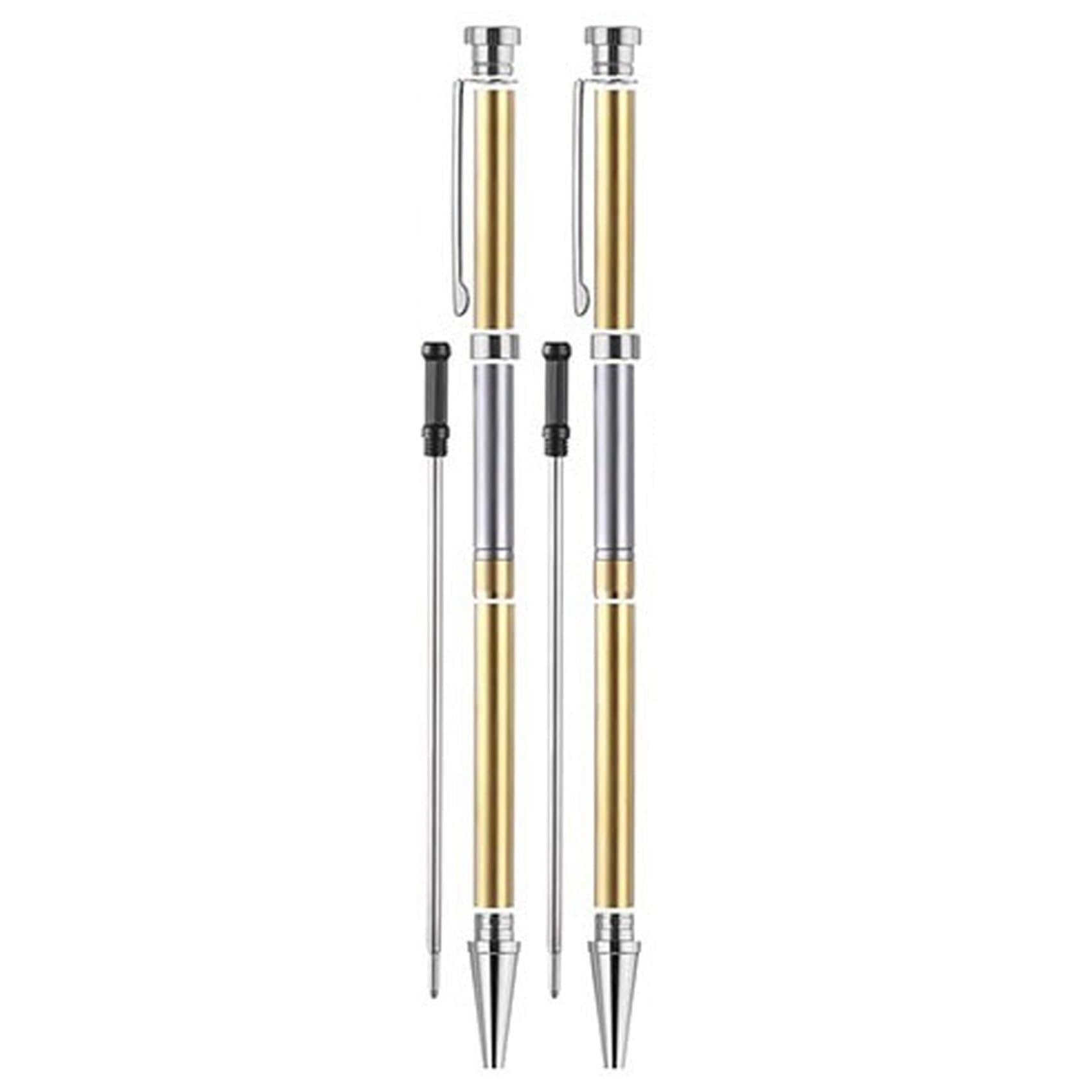 Kit Bolígrafo Slimline 7mm 10 uds con recambios, accesorios para torno