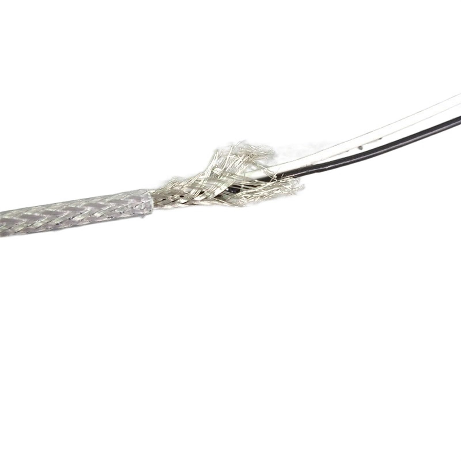 ELLANA Cable Flexible 26AWG*2C Shielded Cable, Insulation + Transparent PVC, Lighting Accessories, Led Power Cable, Pendant Lamp Electrical Wire Extension Connector(Size:10m)