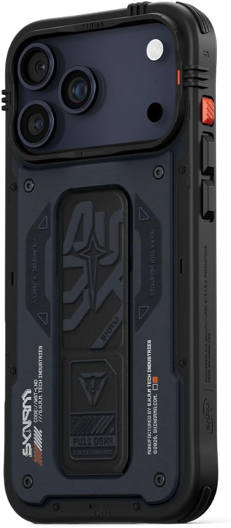 Skinarma AEGIS for iPhone 17 Pro Max Case (2025 Navy) 6.9" MAG-Charge Phone Case
