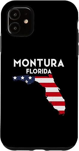 iPhone 11 Montura Florida USA State America Travel Floridian Case