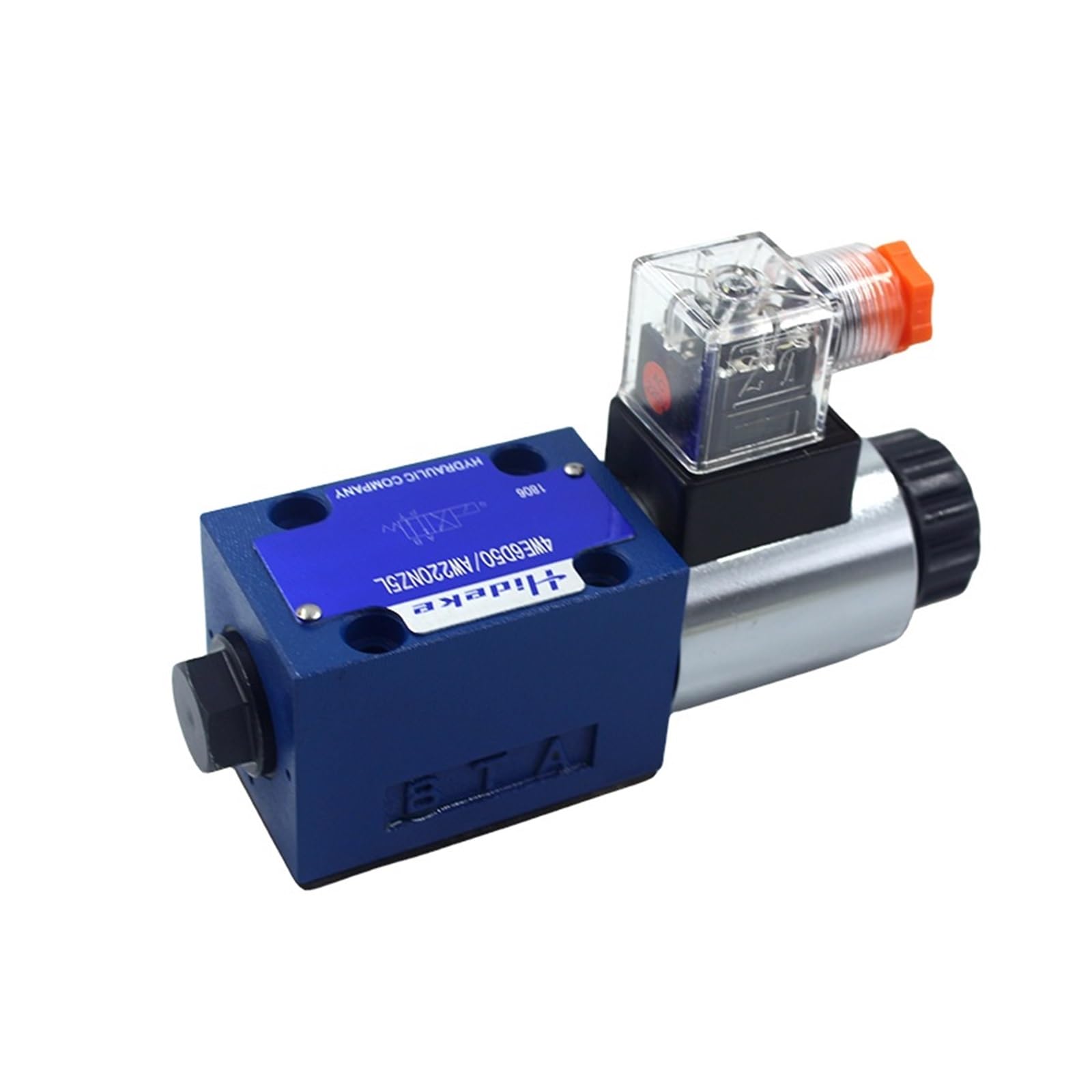 Valve hydraulique directionnelle 4WE6Y blocage de flux résolu pour platine TN6