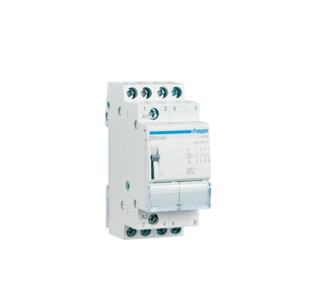 Hager EPN540 télérupteur 230 V 16 a 4 NA
