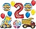 The Ultimate Construction 2nd Birthday Party Supplies and Balloon Decorations
