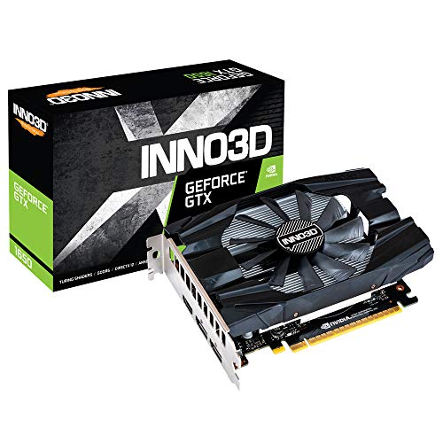 Image of INNO3D GEFORCE GTX 1650 Compact 4GB GDDR5 PCIe 3.0 Gaming Graphic Card - N16501-04D5-1510VA19