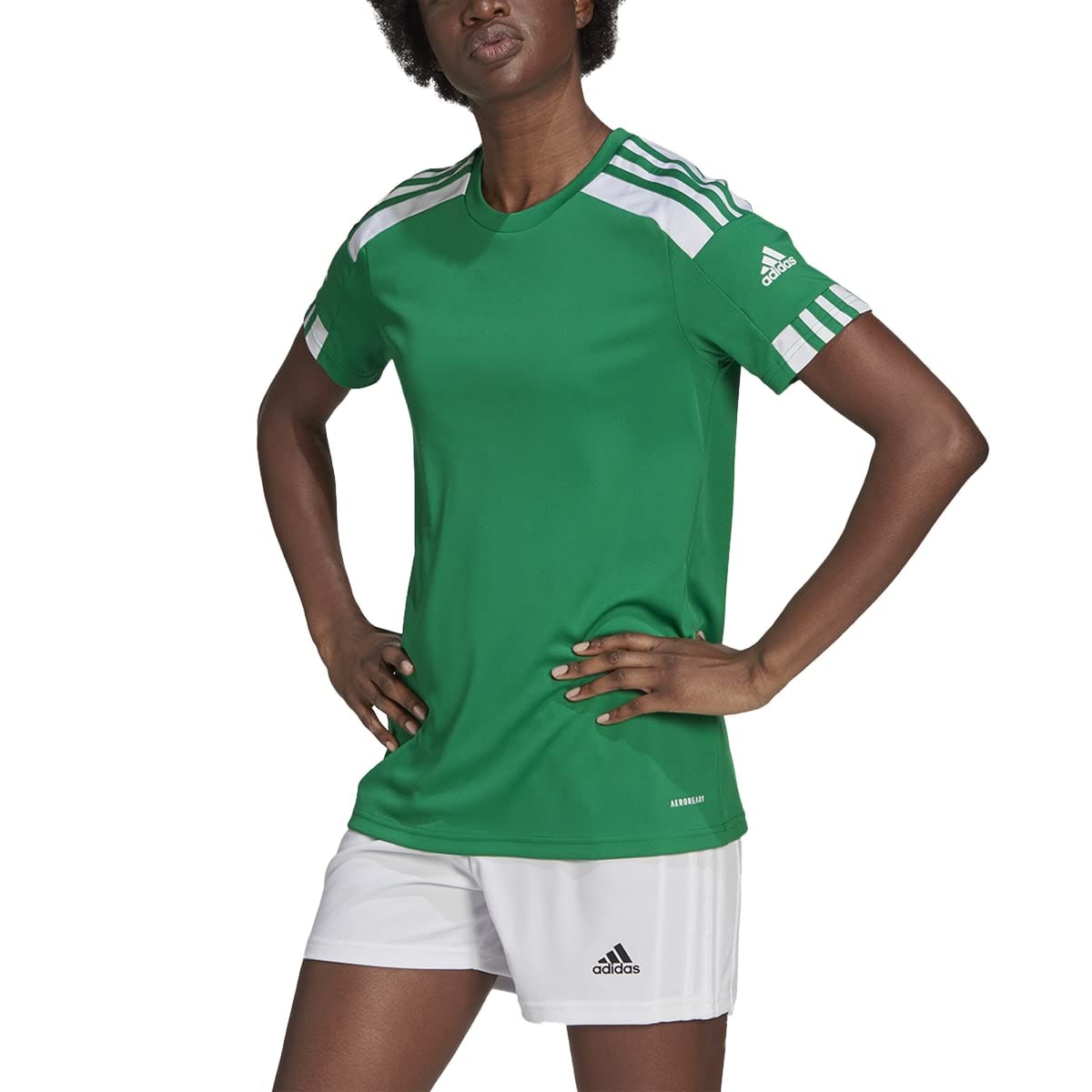 adidas Kobiety Squadra 21 Jersey, Team Green/White, XS