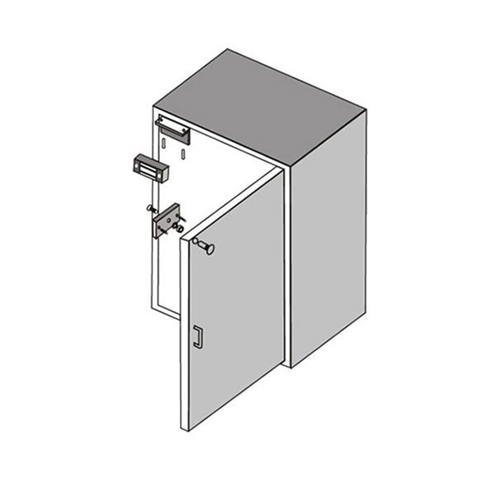 Zamek elektromagnetyczny drzwi, Zamek Magnetyczny 60 Kg Elektroniczne Zamki Do Drzwi Elektryczna Siła Trzymania Szuflady Szafki